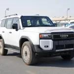 TOYOTA PRADO 250 2024 MODEL YEAR 2.4L PETROL VXL WHITE COLOR - Thumbnail 3