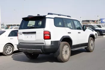 TOYOTA PRADO 250 2024 MODEL YEAR 2.4L PETROL VXL WHITE COLOR