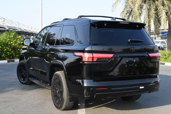 TOYOTA SEQUOIA PLATINUM I-FORCE HYBRID TRD 2025 MODEL YEAR BLACK COLOR