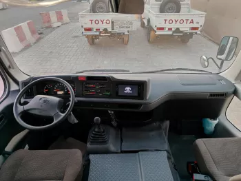 Toyota Coaster High-Roof 23-Seater 2025 Model Year Turbo Diesel M/T RWD