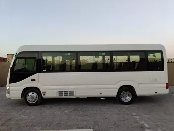 Toyota Coaster High-Roof 23-Seater 2025 Model Year Turbo Diesel M/T RWD
