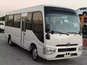Toyota Coaster High-Roof 23-Seater 2025 Model Year Turbo Diesel M/T RWD