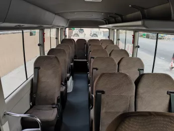 Toyota Coaster High-Roof 23-Seater 2025 Model Year Turbo Diesel M/T RWD