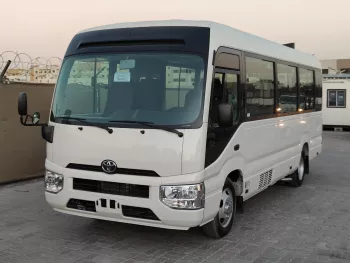 Toyota Coaster High-Roof 23-Seater 2025 Model Year Turbo Diesel M/T RWD