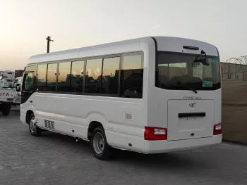 Toyota Coaster High-Roof 23-Seater 2025 Model Year Turbo Diesel M/T RWD