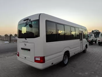 Toyota Coaster High-Roof 23-Seater 2025 Model Year Turbo Diesel M/T RWD