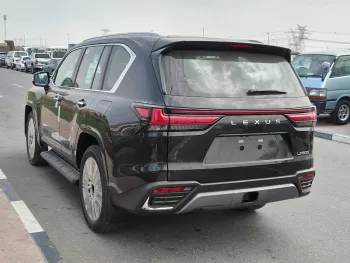 Lexus LX600 VIP (4-Seater) 2024 Model Year Petrol 4WD Black Color Exterior