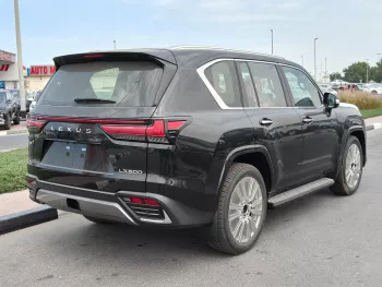 Lexus LX600 VIP (4-Seater) 2024 Model Year Petrol 4WD Black Color Exterior
