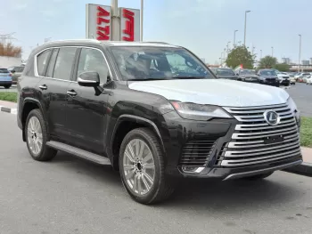 Lexus LX600 VIP (4-Seater) 2024 Model Year Petrol 4WD Black Color Exterior