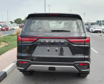 Lexus LX600 VIP (4-Seater) 2024 Model Year Petrol 4WD Black Color Exterior