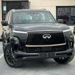 Infiniti QX80 Autography 2025 Model Year 3.5L Twin Turbo Petrol Black Color - Thumbnail 1