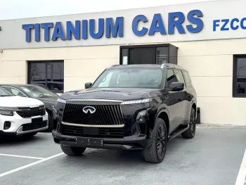 Infiniti QX80 Autography 2025 Model Year 3.5L Twin Turbo Petrol Black Color