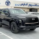 Infiniti QX80 Autography 2025 Model Year 3.5L Twin Turbo Petrol Black Color - Thumbnail 4