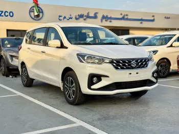 SUZUKI ERTIGA GLX 1.5L PETROL 2025 MODEL YEAR WHITE COLOR EXTRIOR
