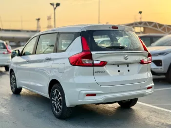 SUZUKI ERTIGA GLX 1.5L PETROL 2025 MODEL YEAR WHITE COLOR EXTRIOR