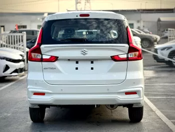 SUZUKI ERTIGA GLX 1.5L PETROL 2025 MODEL YEAR WHITE COLOR EXTRIOR