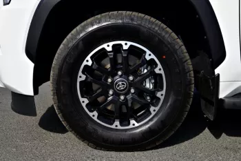 TOYOTA SEQUOIA TRD 2025 MODEL YEAR OFFROAD HYBRID WHITE COLOR