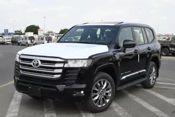 TOYOTA LAND CRUISER 300 GXR 2025 MODEL YEAR BLACK COLOR EXTERIOR