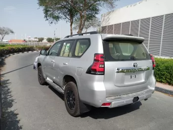 TOYOTA PRADO VX 4.0L PETROL 2023 MODEL YEAR SILVER COLOR