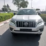 TOYOTA PRADO VX 4.0L PETROL 2023 MODEL YEAR SILVER COLOR - Thumbnail 1