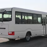 Toyota Coaster 4.0L Diesel M/T 2024 Model Year White Color Exterior - Thumbnail 3