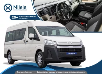 TOYOTA HIACE HR 3.5L PETROL 2025 MODEL YEAR WHITE COLOR
