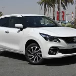 Suzuki Baleno GLX 1.5L Petrol 2025 Model Year White Color Exterior - Thumbnail 1