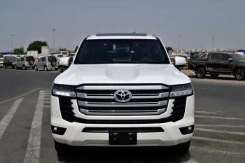 TOYOTA LAND CRUISER 300 GXR 2025 MODEL YEAR PETROL WHITE COLOR