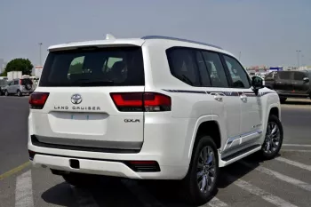 TOYOTA LAND CRUISER 300 GXR 2025 MODEL YEAR PETROL WHITE COLOR
