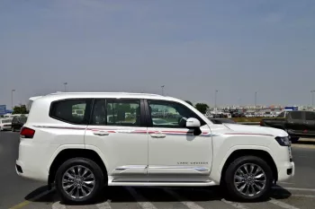 TOYOTA LAND CRUISER 300 GXR 2025 MODEL YEAR PETROL WHITE COLOR