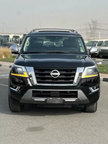 Nissan Armada Platinum 5.6l 2022 Model Year Black Color Exterior