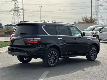 Nissan Armada Platinum 5.6l 2022 Model Year Black Color Exterior