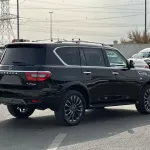 Nissan Armada Platinum 5.6l 2022 Model Year Black Color Exterior - Thumbnail 6