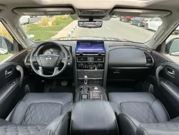 Nissan Armada Platinum 5.6l 2022 Model Year Black Color Exterior