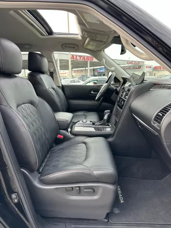 Nissan Armada Platinum 5.6l 2022 Model Year Black Color Exterior