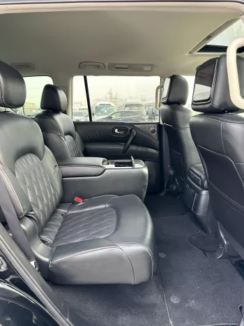 Nissan Armada Platinum 5.6l 2022 Model Year Black Color Exterior