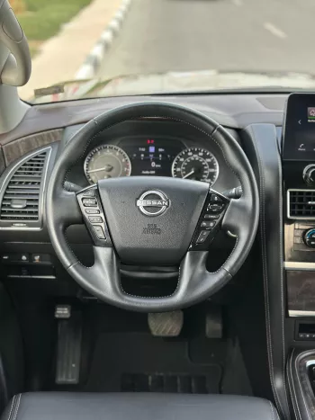 Nissan Armada Platinum 5.6l 2022 Model Year Black Color Exterior