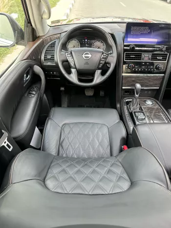 Nissan Armada Platinum 5.6l 2022 Model Year Black Color Exterior