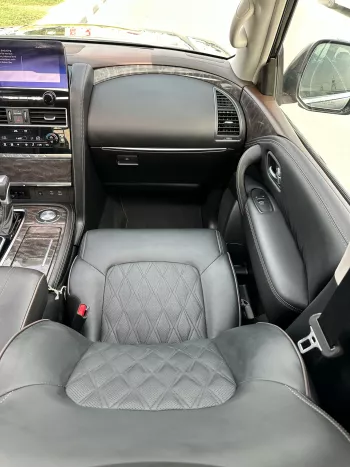 Nissan Armada Platinum 5.6l 2022 Model Year Black Color Exterior