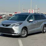 Toyota Sienna Hybrid 2.5l 2021 Model Year USA Specs Silver Color - Thumbnail 4