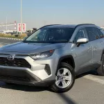 Toyota Rav4 LE Hybrid 2.5L V4 2019 Model Year Silver Color Exterior - Thumbnail 1