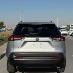 Toyota Rav4 LE Hybrid 2.5L V4 2019 Model Year Silver Color Exterior - Thumbnail 4