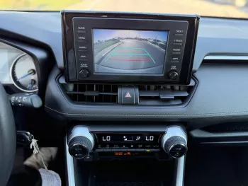 Toyota Rav4 LE Hybrid 2.5L V4 2019 Model Year Silver Color Exterior