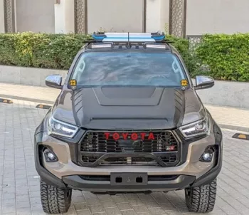 2020 TOYOTA HLUX MODIFIED SHAPE 2024 MODEL YEAR PETROL BRONZE COLOR