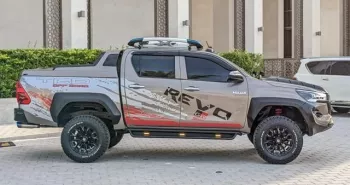 2020 TOYOTA HLUX MODIFIED SHAPE 2024 MODEL YEAR PETROL BRONZE COLOR
