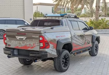 2020 TOYOTA HLUX MODIFIED SHAPE 2024 MODEL YEAR PETROL BRONZE COLOR