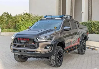 2020 TOYOTA HLUX MODIFIED SHAPE 2024 MODEL YEAR PETROL BRONZE COLOR