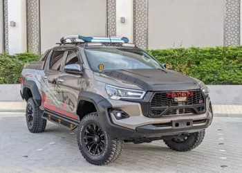 2020 TOYOTA HLUX MODIFIED SHAPE 2024 MODEL YEAR PETROL BRONZE COLOR