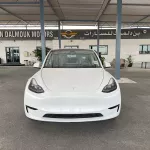 Tesla Model Y Long Range 2024 Model Year White Color Exterior - Thumbnail 2