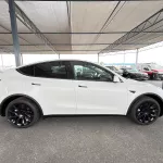 Tesla Model Y Long Range 2024 Model Year White Color Exterior - Thumbnail 5